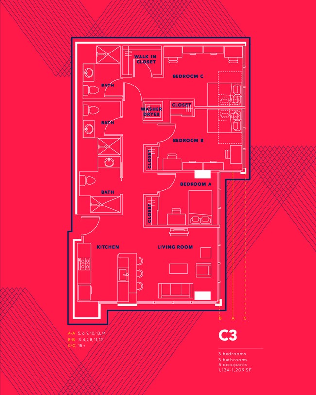 C3 - The Grad- Student-by the bed leasing