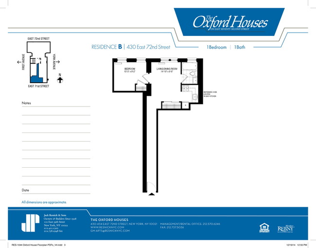 Floorplan - The Oxford Houses