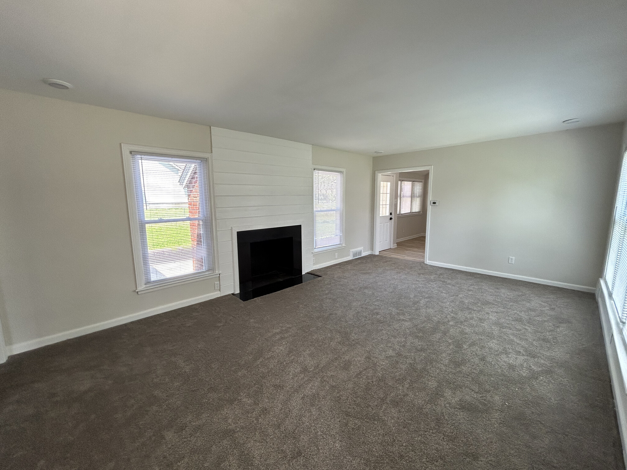 Living Room w/ Fireplace - 112 E 99th St