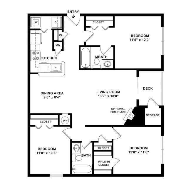 Floorplan - The Elms at Kendall Ridge