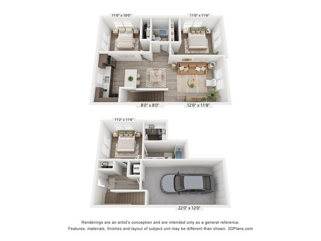 Floorplan - Broadstone Townhomes