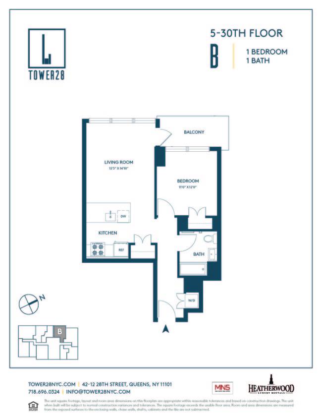 Floorplan - Tower 28