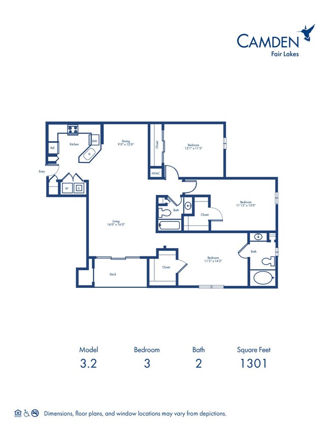Floorplan - Camden Fair Lakes
