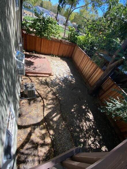 View from balcony in primary bedroom - 228 Madrone St