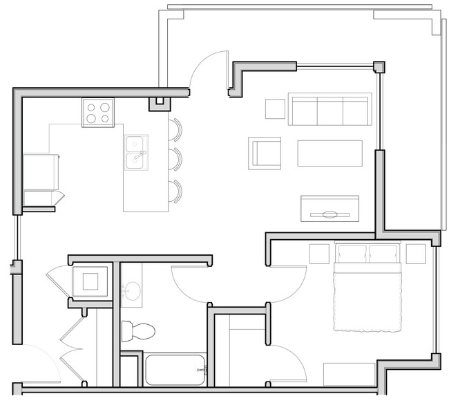 Floorplan - Bell Uptown District