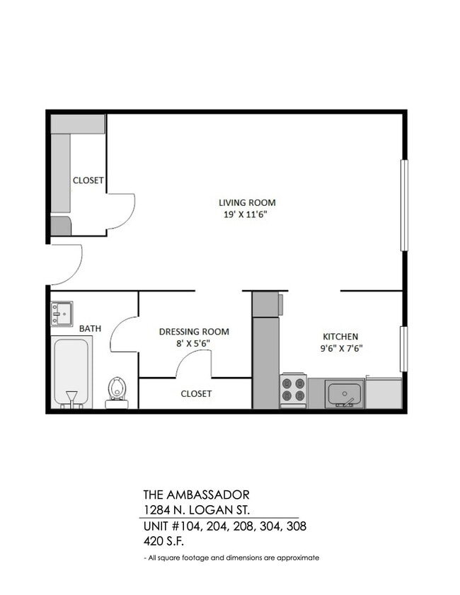 Floorplan - The Ambassador