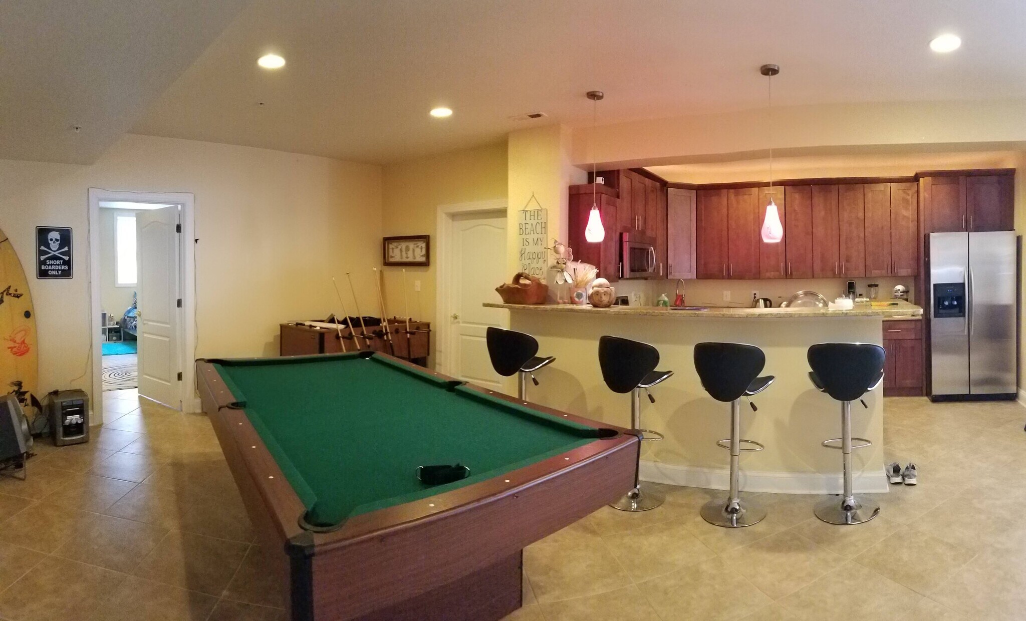 Kitchen and man living area - 16114 Nursery Ln