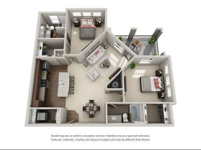 Floorplan - Brookson Flats