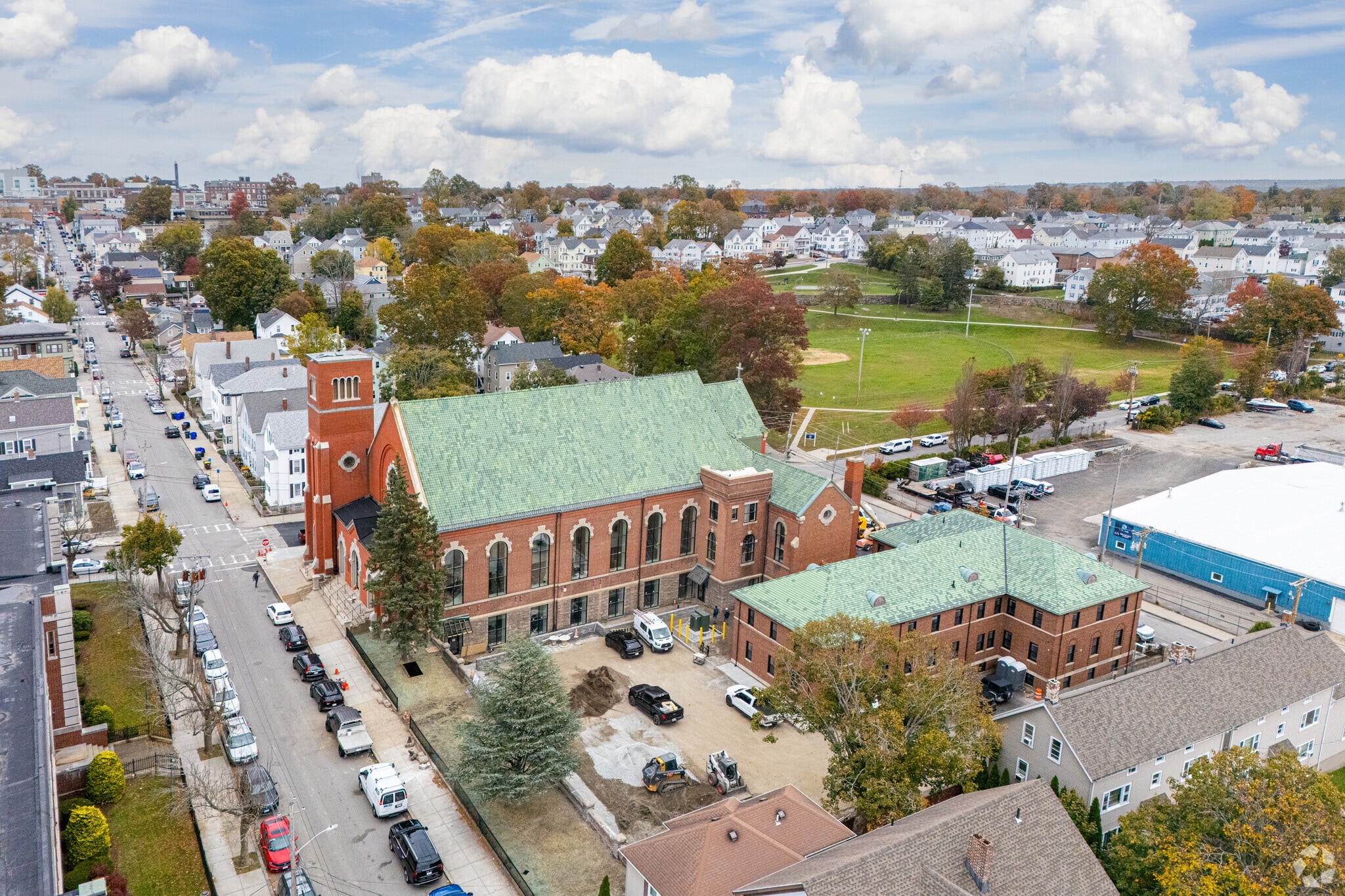 Aerial Photo - Sacred Heart Lofts