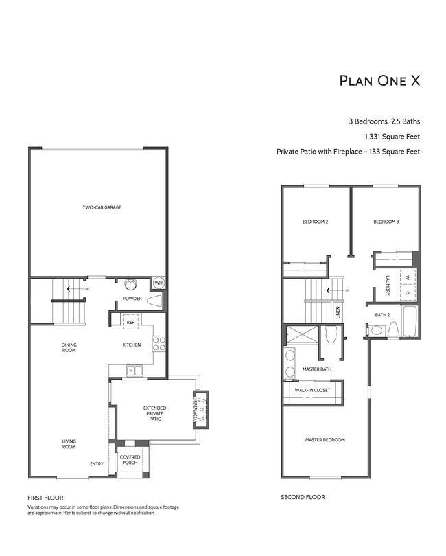 Floorplan - Townhomes at Lost Canyon