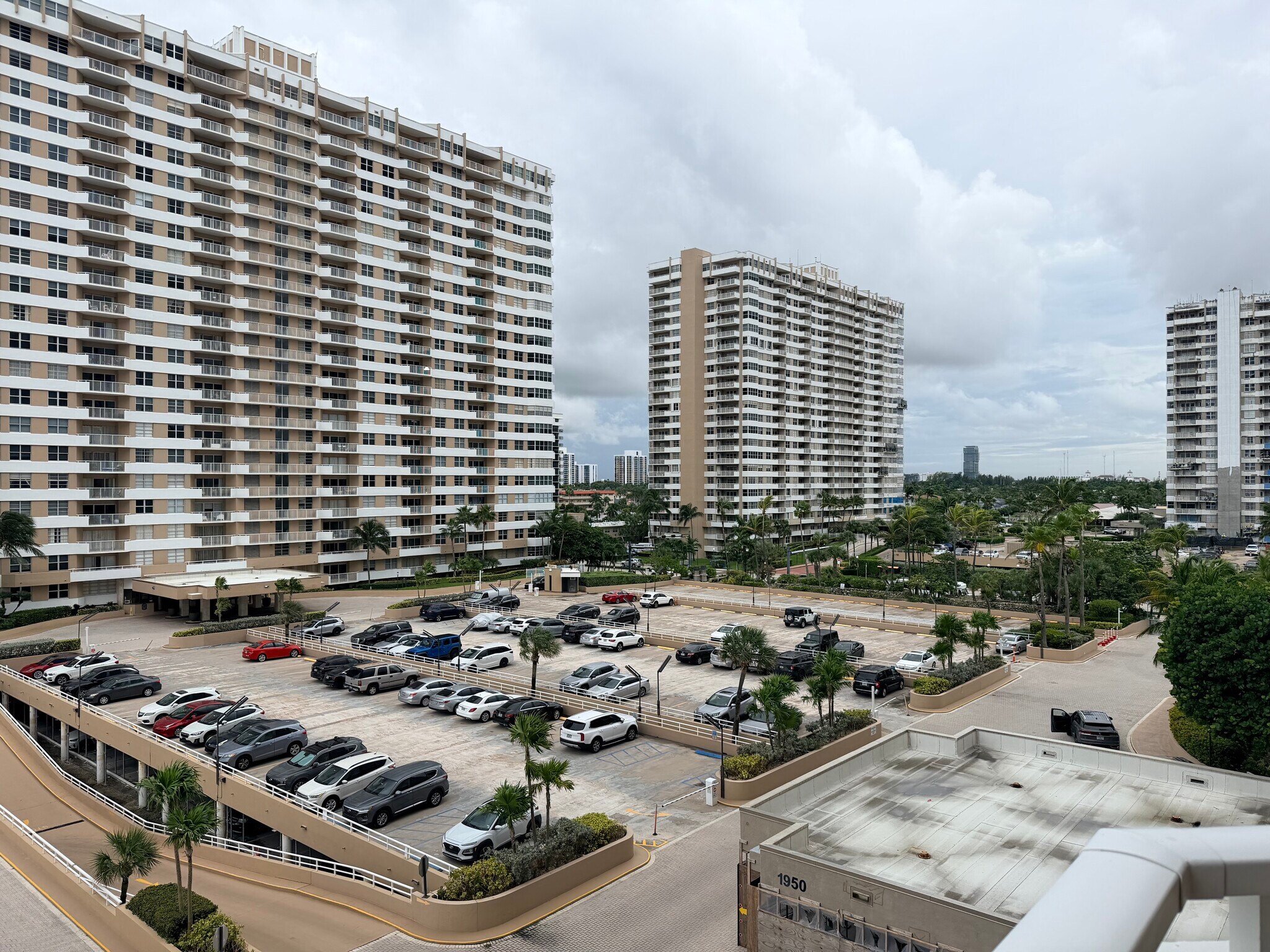 View from balcony - 1950 S Ocean Dr