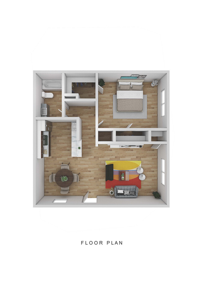 Floorplan - Buffalo Ranch Apartments