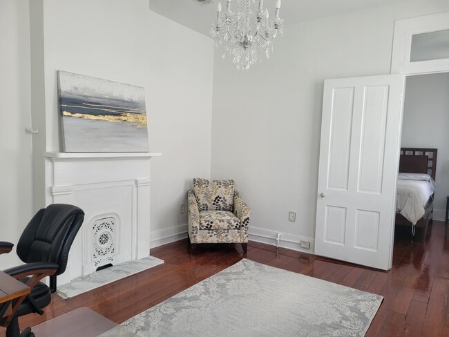 Upstairs - Primary office & Dressing room - Newly renovated, new furnishings - 1220 Harmony St