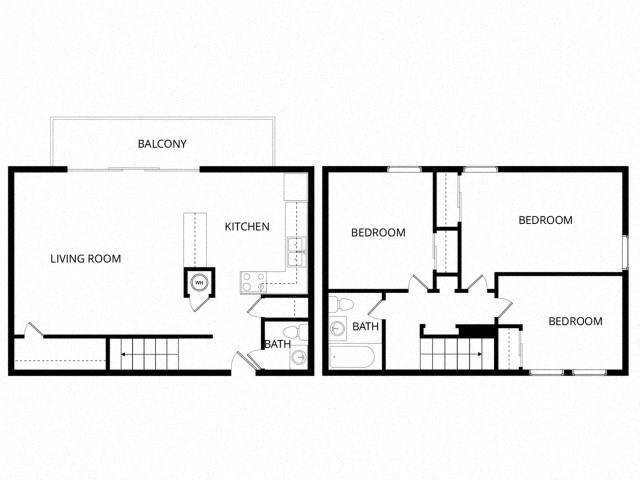 Floorplan - Capitol Towers - Towers and Villas