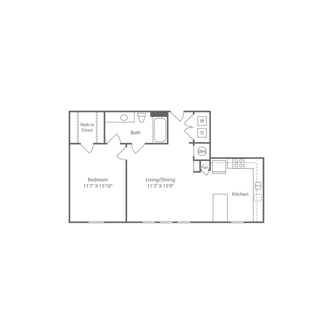 Floorplan - The Fairmount at Oak Lawn