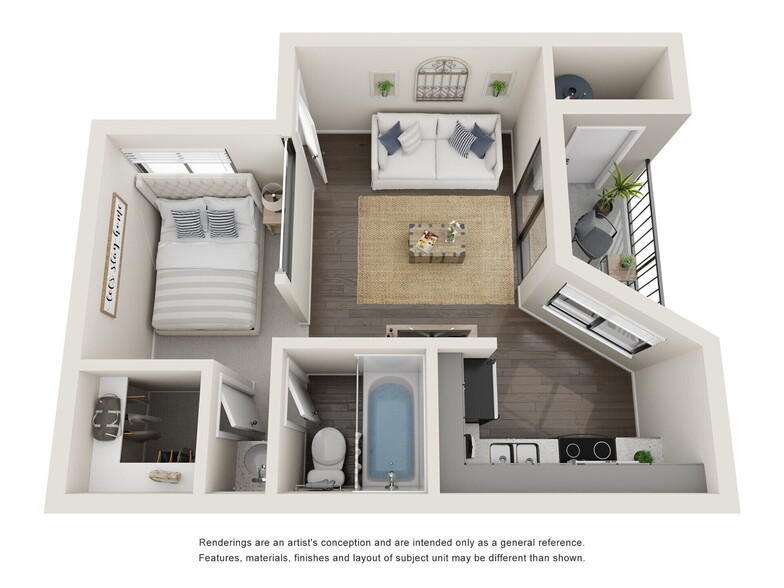 Interior Photo - The Hilltop Apartment Homes