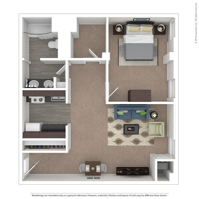 Floorplan - Carson Square Apartments