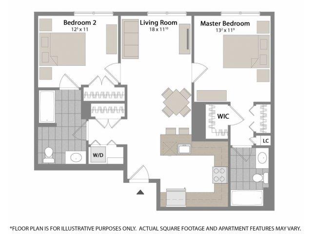 Floorplan - Warren at York by Windsor