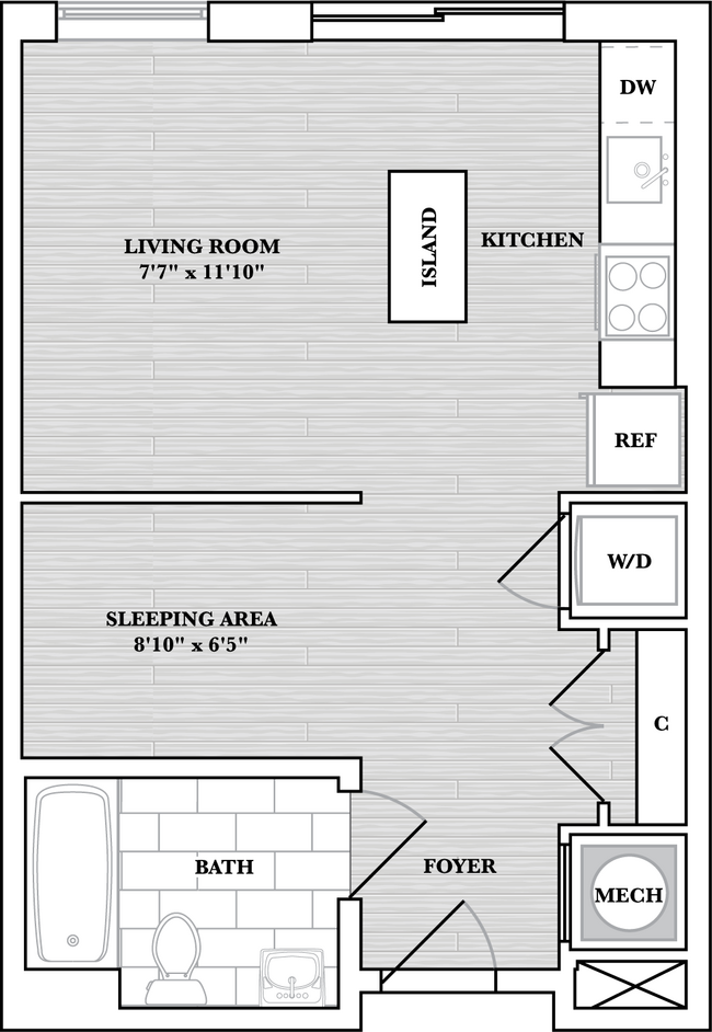 Floorplan - Cathedral Commons