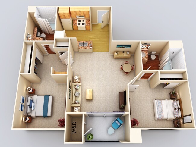 Floorplan - 55+ FountainGlen Grand Isle