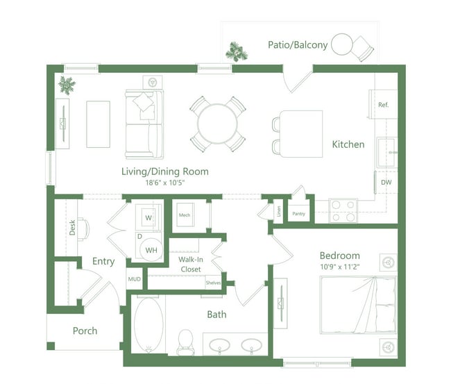 Floorplan - Chaparral Ranch
