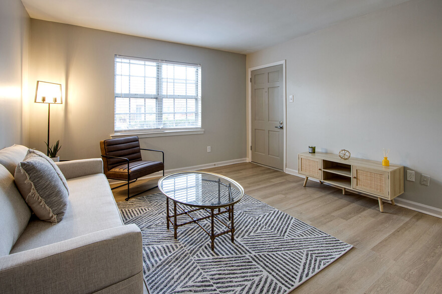 2/1.5 Living Room - The Shift Residences- East Memphis