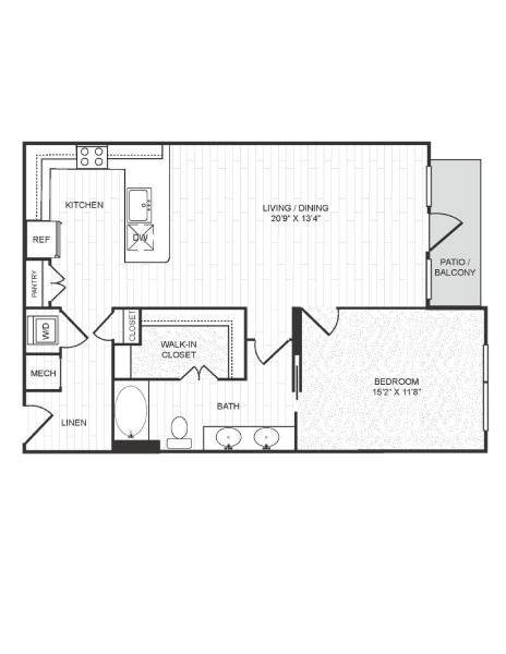 Floorplan - Moda Apartments