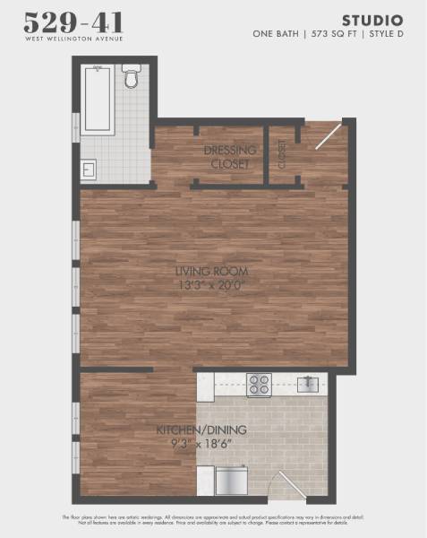 Floorplan - 529-41 W Wellington