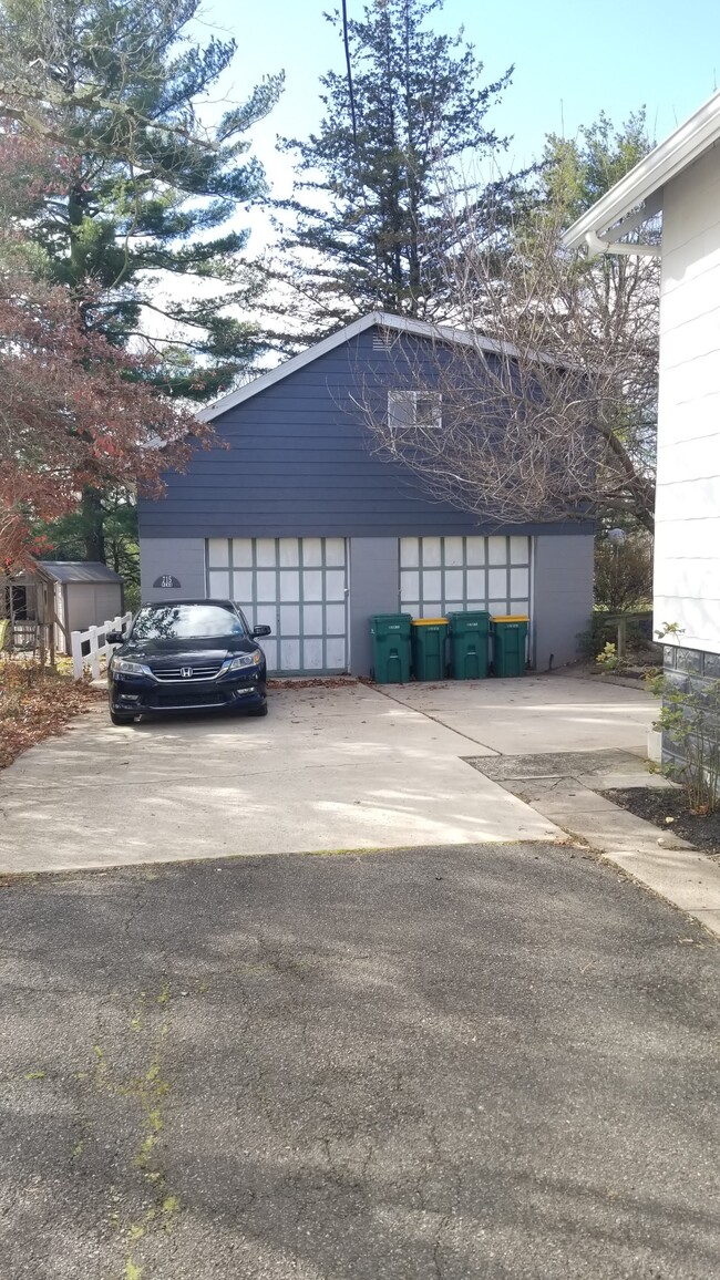 Parking & Exterior of Garage & Apartment - 715 Main Street