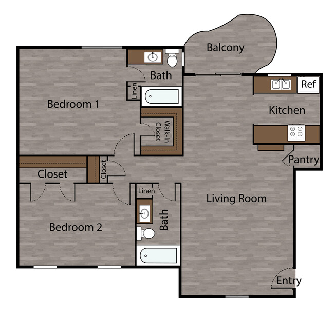 Floorplan - Mesh Apartments