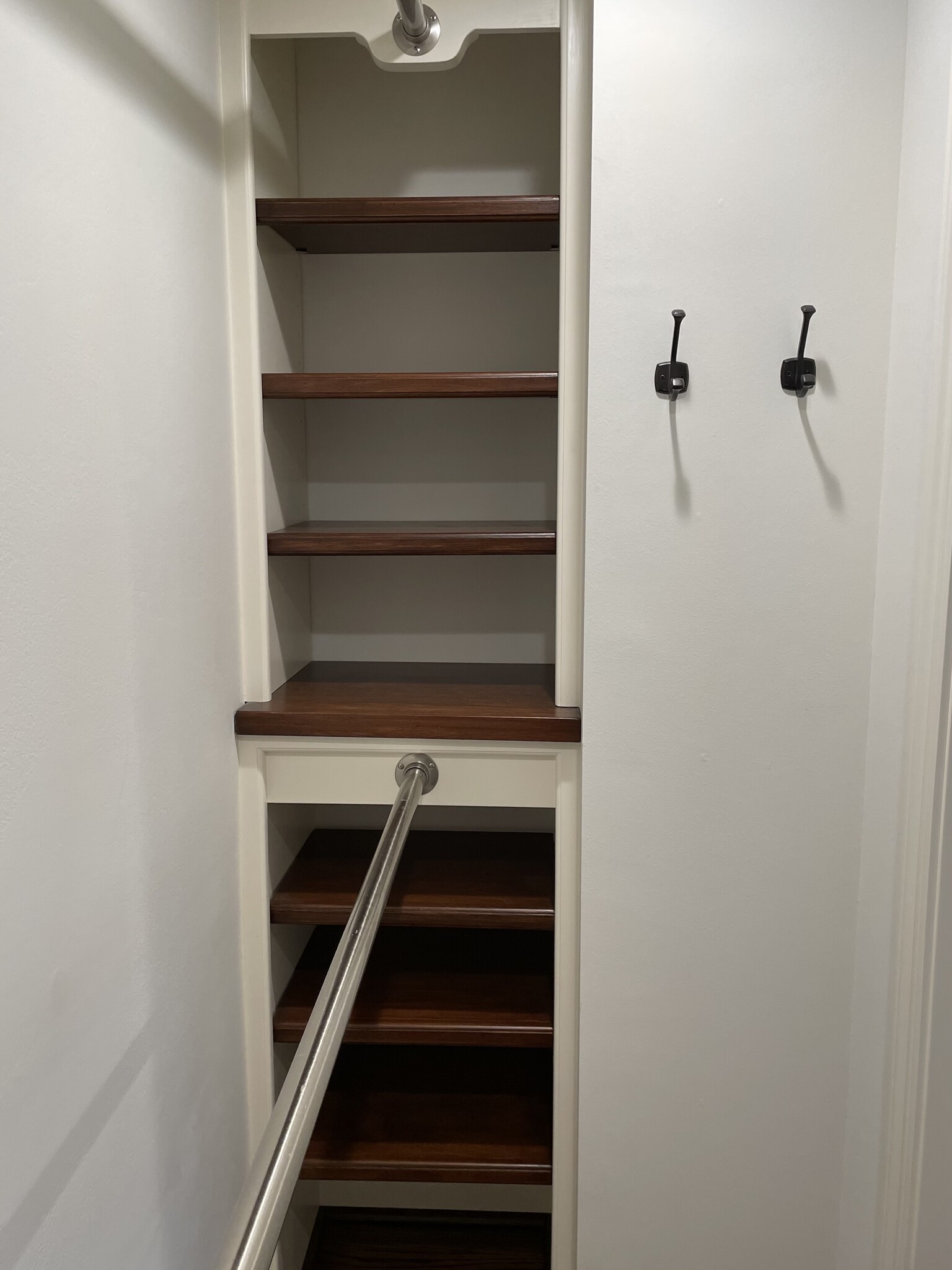 1st Bedroom Custom Shelving - 1608 Graefield Rd