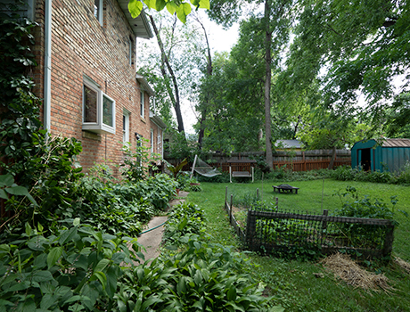 Kitchen Window From Outside - 522 N Blackhawk Ave