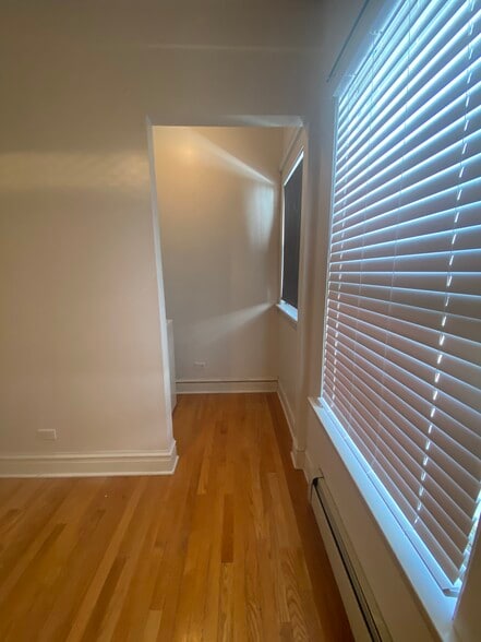 In-unit laundry right around this corner in back bedroom - 607 N Humphrey Ave