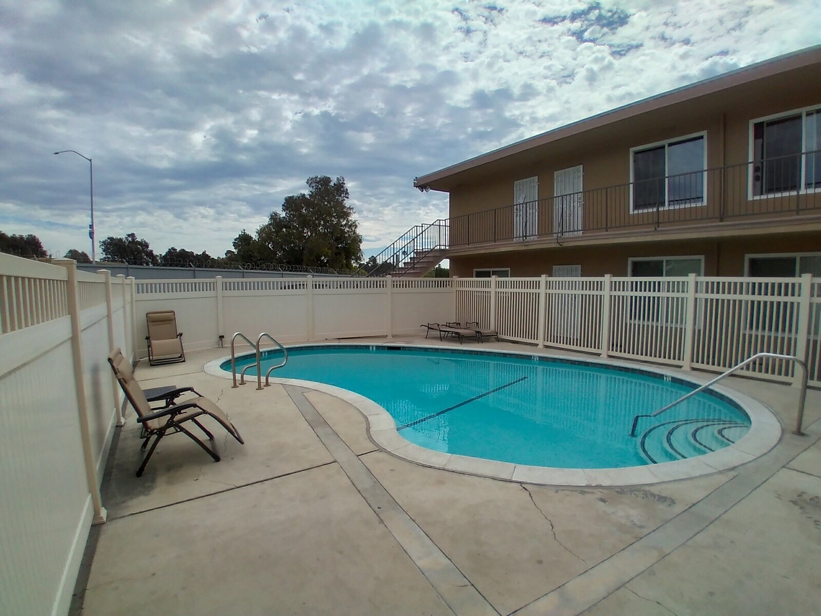 Pool area - 10535 National Blvd