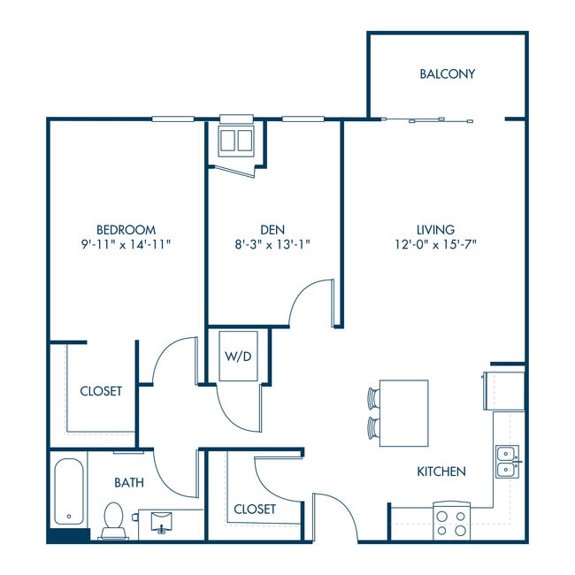 Floorplan - Parker Station Flats