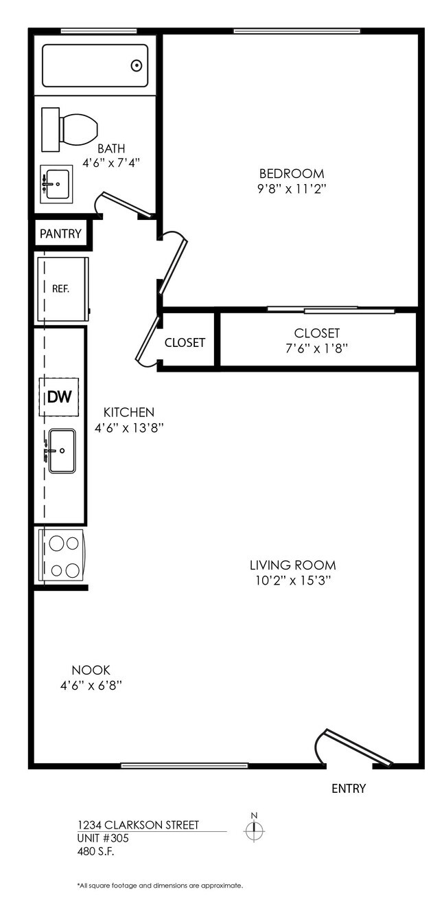 Floorplan - Clarkson Commons