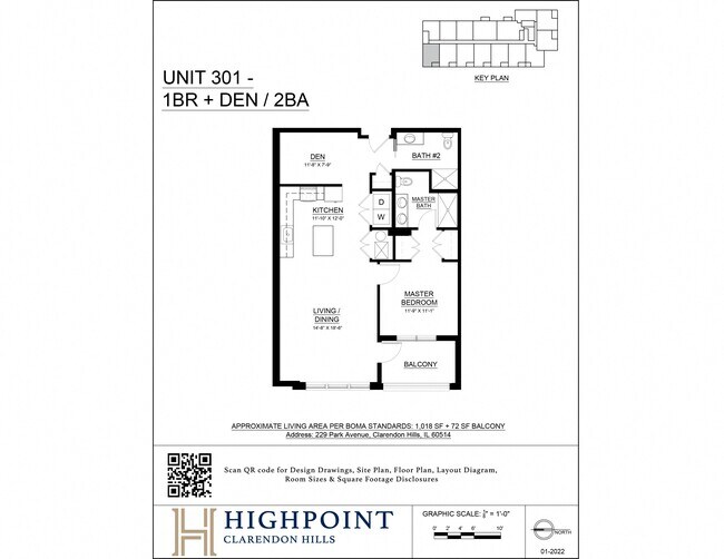 Floorplan - HIGHPOINT Clarendon Hills