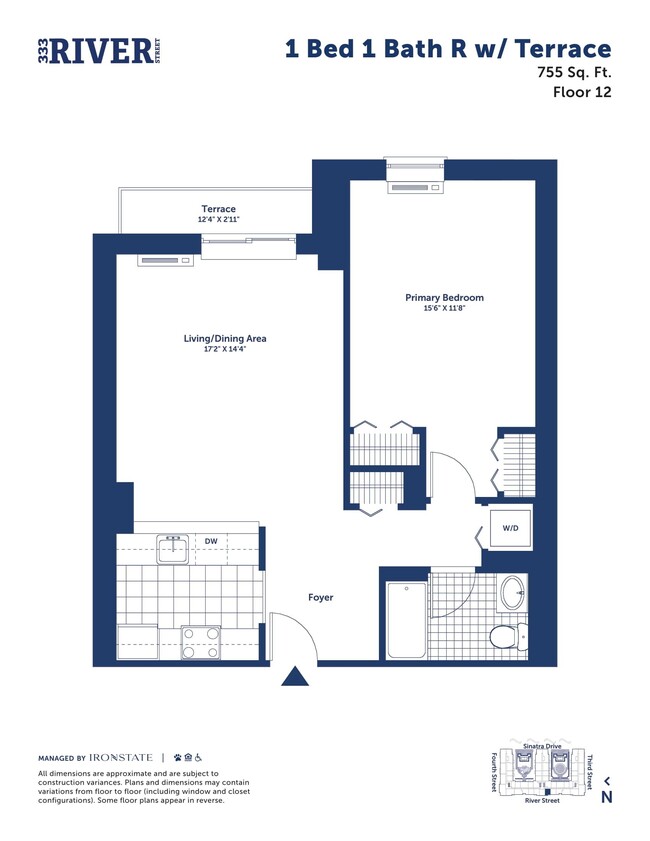 Floorplan - 333 River Street