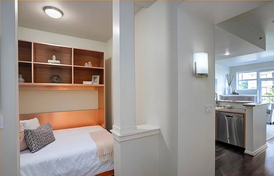 Den. Murphy bed is not included - 2801 1st Ave