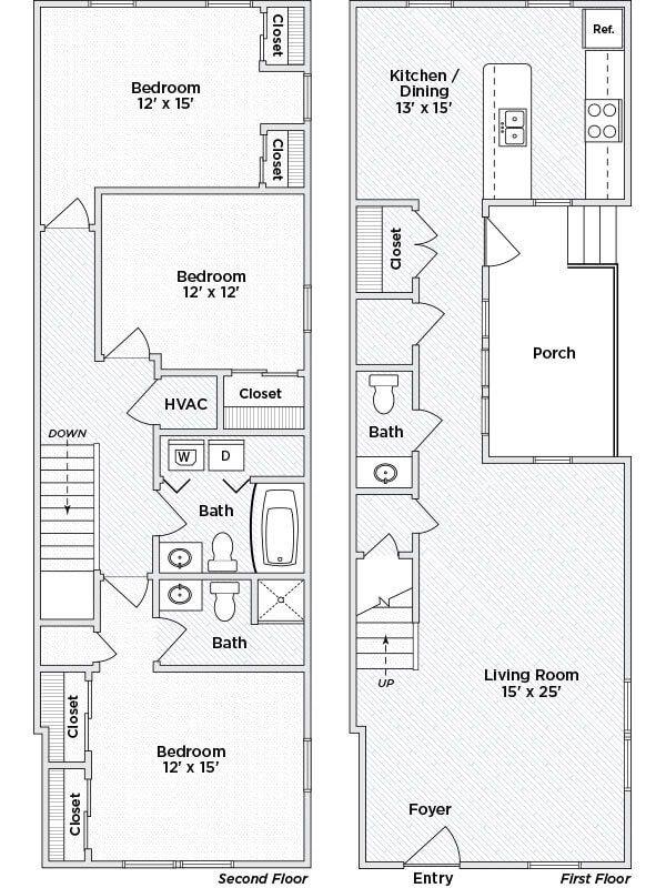 New Village Homes & Whitney Young Townhomes 138 Summerfield Pl Columbus OH 43201 Apartment