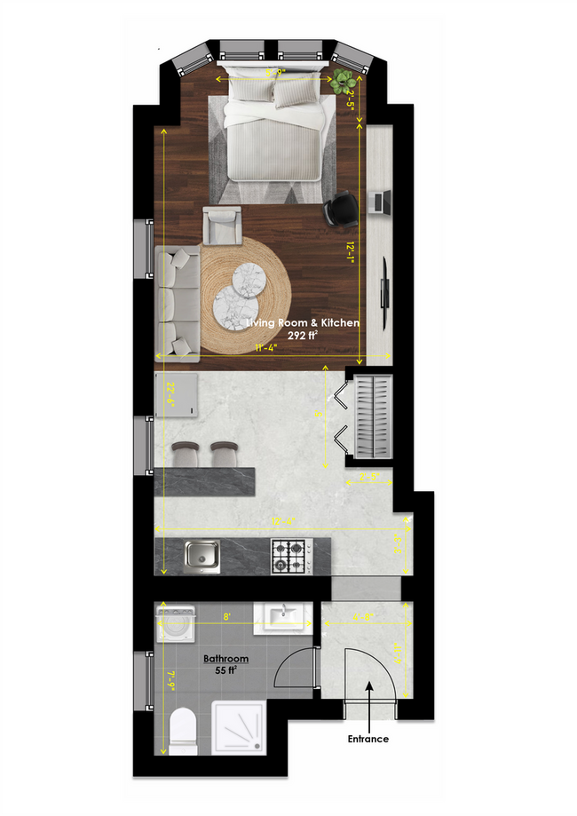 Building Photo - Beautiful Studio in Rittenhouse square.