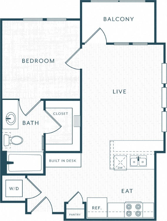 Floorplan - The Crawford at Grand Morton