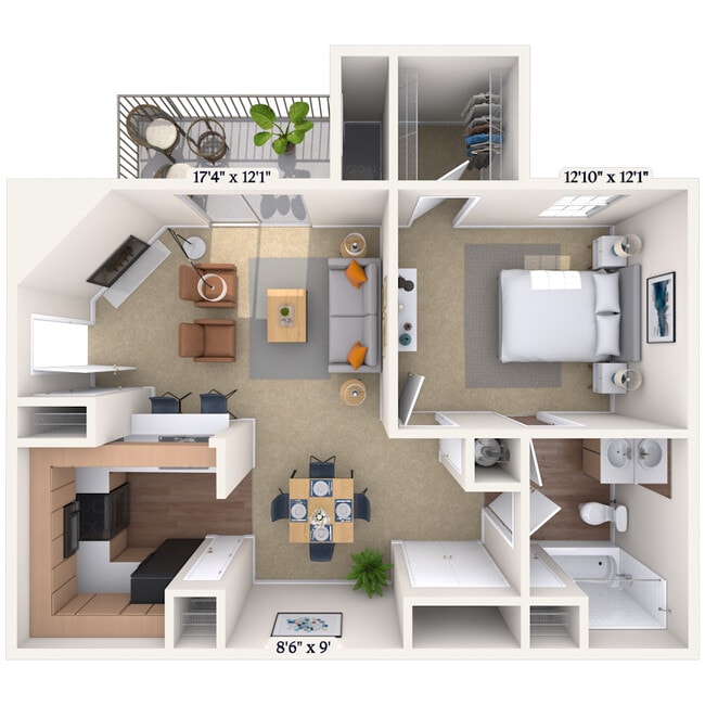 Floorplan - MAA Haywood