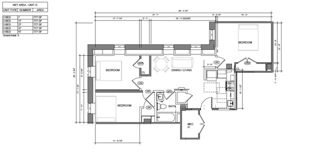 Floorplan - The J.C Layne at Euclid