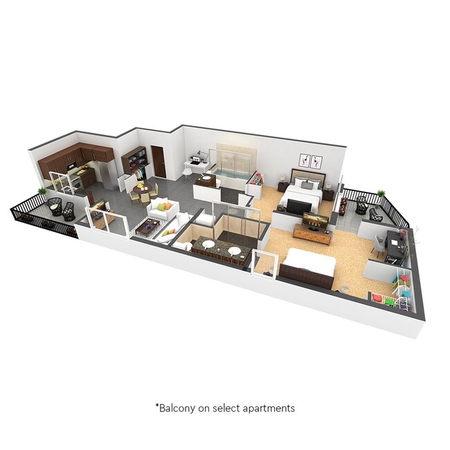 Floorplan - 7950 West Sunset