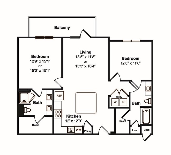 Floorplan - Yaupon by Windsor