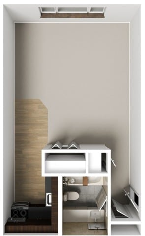 Studio Apartment - Maryland Arms Apartments