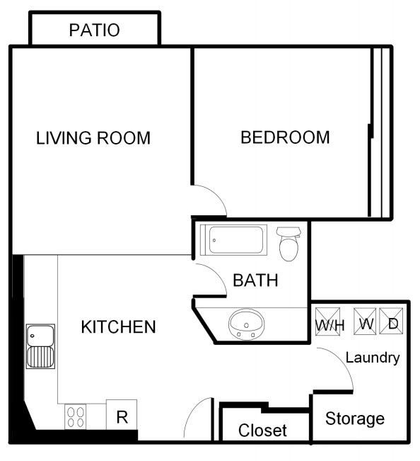 1BR/1BA - Centennial Trail Apartments