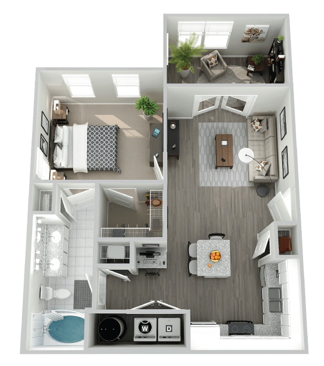 Floorplan - Meridian at Broad Street Market