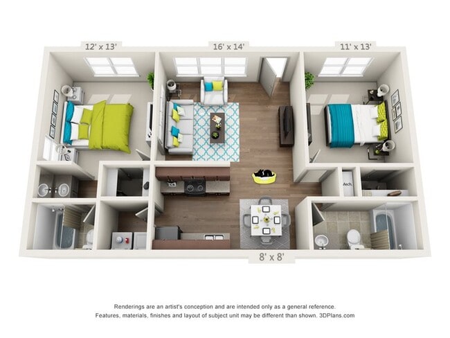 Floorplan - Lofts of Wilmington